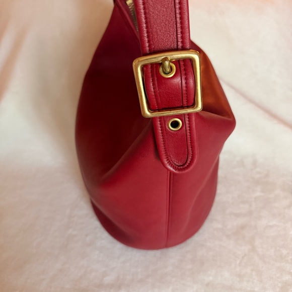 Vintage Coach Leather Bucket Bag - Picture 4 of 15